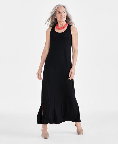 Women's Sleeveless Knit Maxi Dress, Created for Macy's