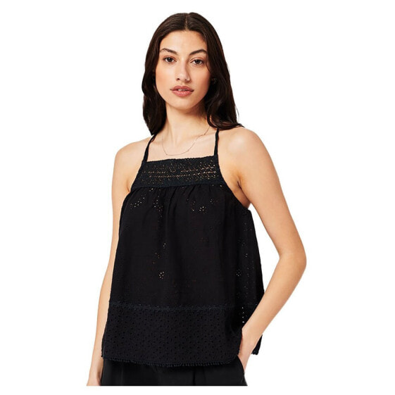 SUPERDRY Vintage Woven Lace Sleeveless T-Shirt