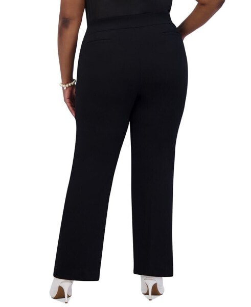 Women's High-Rise Pull-On Crepe Pants