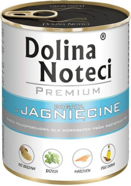 Влажный корм для собак Dolina Noteci Premium с ягненком 800 г