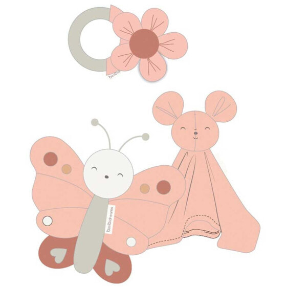 BIMBIDREAMS Dalia Gitt Set Toy+Rattle+Doudou