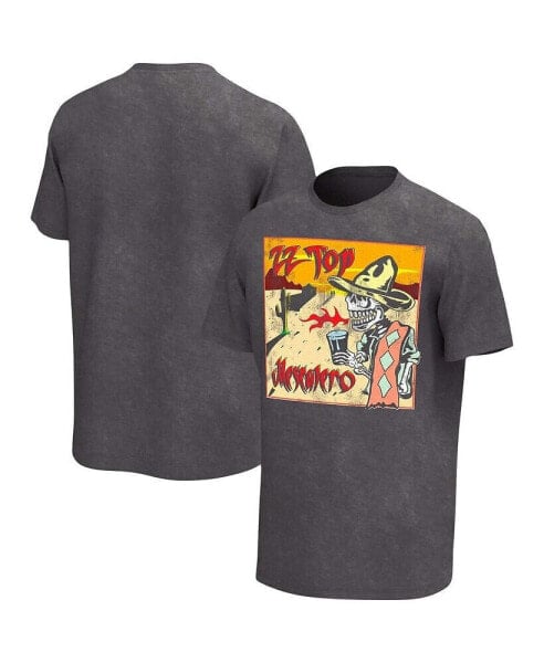 Men's Charcoal ZZ Top Mescalero Washed Graphic T-shirt