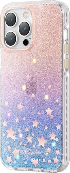 Kingxbar Kingxbar Heart Star Series etui iPhone 14 Pro etui w gwiazdki zodiac