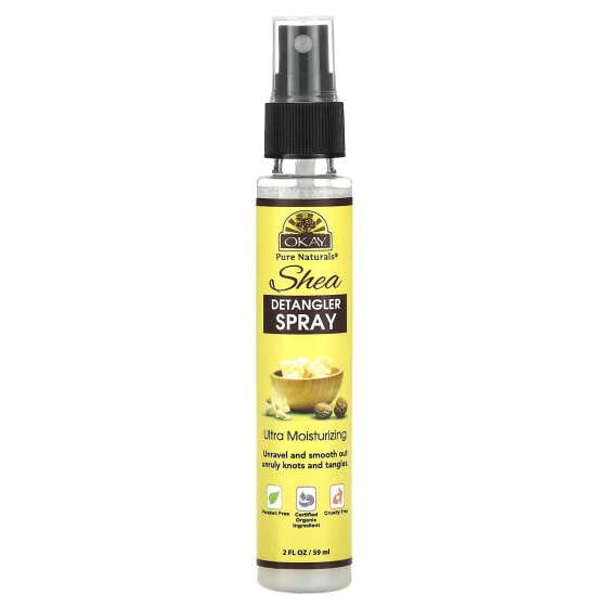 Shea Detangler Spray, 2 fl oz (59 ml)