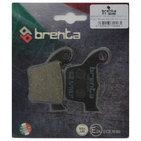 BRENTA MOTO 3046 Rear Organic Brake Pads