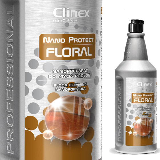 Чистящее средство для полов Clinex Nano Protect Floral 1L