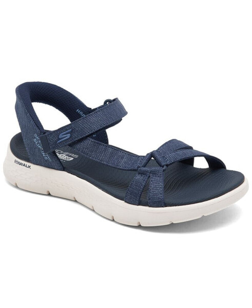 Women's Slip Ins- GO WALK Flex SD - Illuminate Walking Sandals from Finish Line