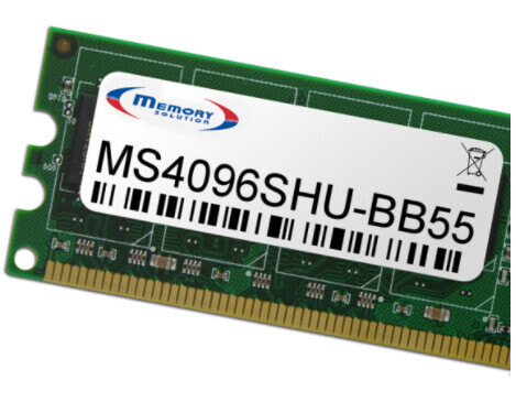 Memorysolution Memory Solution MS4096SHU-BB55 - 4 GB - UDIMM