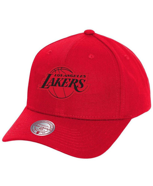 Men's Red Los Angeles Lakers Fire Red Pro Crown Snapback Hat