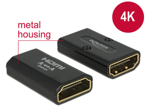 Delock HDMI кабель - HDMI - HDMI - HDMI - Black