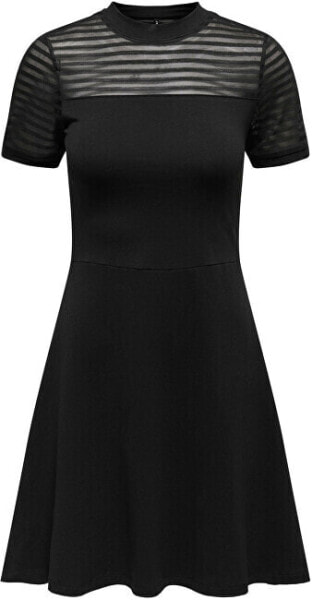 Dámské šaty ONLNIELLA Slim Fit 15315786 Black