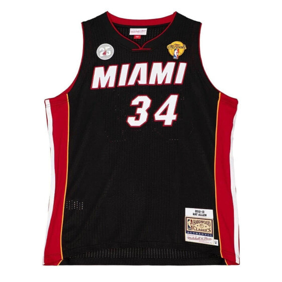 MITCHELL & NESS NBA ROAD FINALS JERSEY MIAMI HEAT 2012 RAY ALLEN