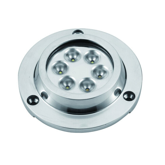 A.A.A. IP68 6x3W Round Underwater Blue LED Light