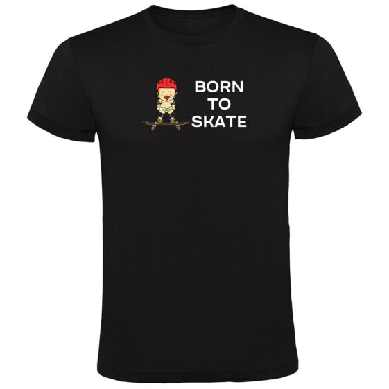 KRUSKIS Born To Skate Short Sleeve T-shirt short sleeve T-shirt