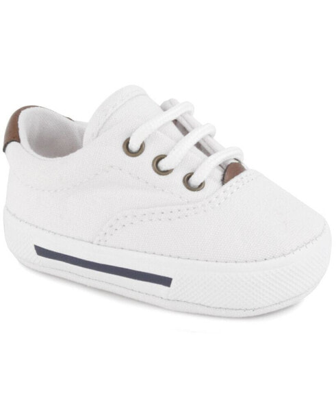 Baby Boy Essential Canvas Lace-Up Sneaker