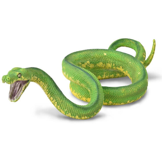 Фигурка Collecta Зеленая Питоновая Ветвь L Collection Green Python Of Tree (Коллекция Зеленый Питон На Дереве)