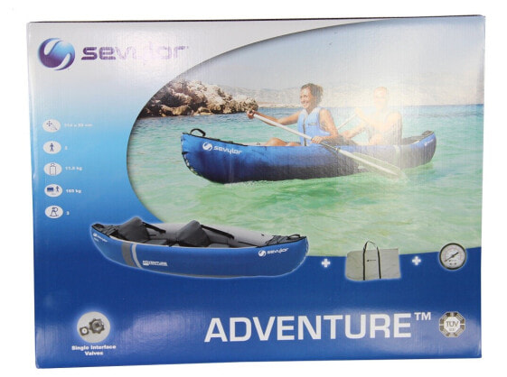 Sevylor Adventure aufblasbares Kajak 314 x 88 cm 2000009547