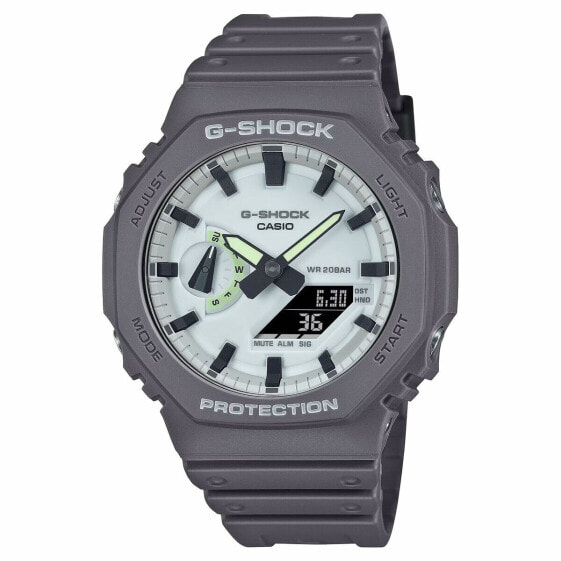 Мужские часы Casio G-Shock GA-2100HD-8AER Белый (Ø 44,5 mm)