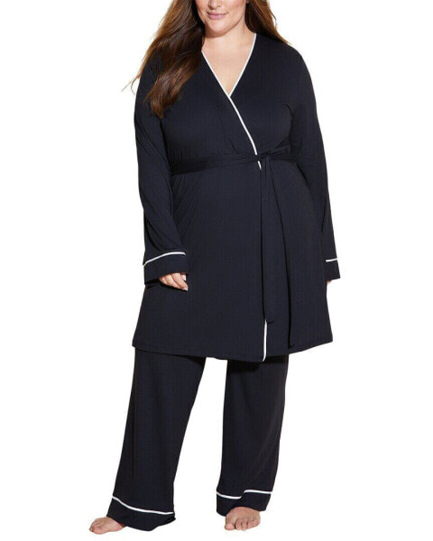 Cosabella Bella Racerback Cami Pant Robe Pajama Set Women's