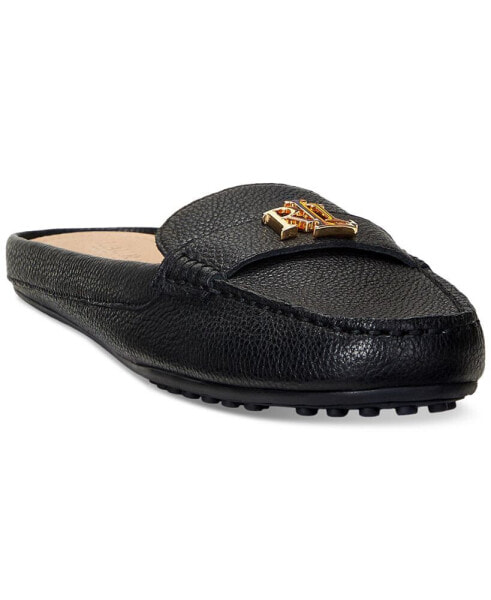 Women's Barnsbury Slip-On Hardware Mule Loafer Flats