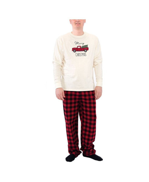 Mens Holiday Pajamas, Moose