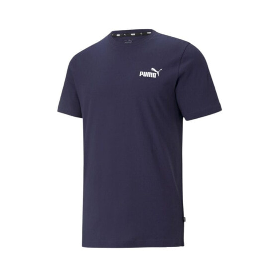 Футболка мужская PUMA ESS Small Logo Tee синяя 58666806