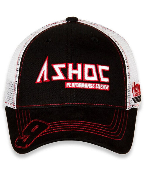 Men's Black and White Chase Elliott ASHOC Adjustable Hat