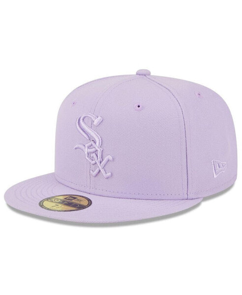 Men's Lavender Chicago White Sox 2023 Spring Color Basic 59FIFTY Fitted Hat