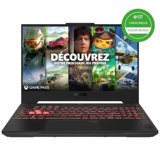 Игровой ноутбук ASUS TUF Gaming A17 | 17,3 FHD RTX 4060 8 ГБ AMD Ryzen 7 7735HS 16 ГБ RAM 512 ГБ SSD Win 11