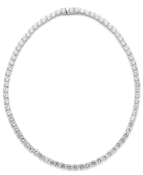 Eliot Danori cubic Zirconia and Crystal Classic Necklace (29 ct. t.w.) Necklace, Created for Macy's