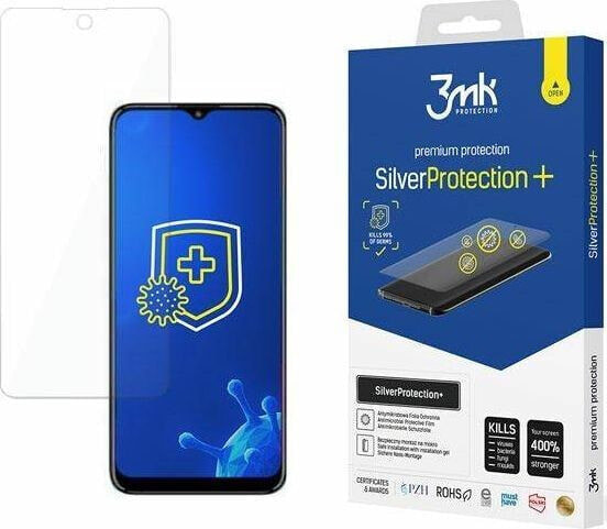 3MK 3MK Silver Protect+ Motorola Moto E40 Folia Antymikrobowa montowana na mokro