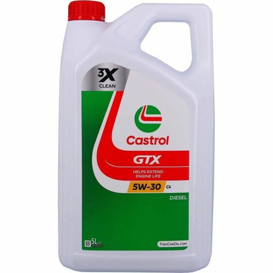 Моторное масло Castrol GTX Diesel 5W30 C4 5 L
