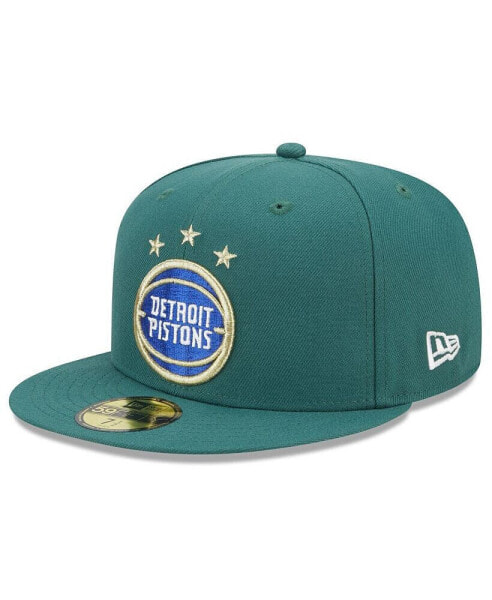 Men's Green Detroit Pistons 2022/23 City Edition Alternate Logo 59FIFTY Fitted Hat
