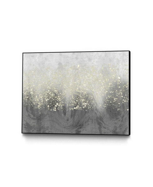 40" x 30" Glitter Swirl I Art Block Framed Canvas