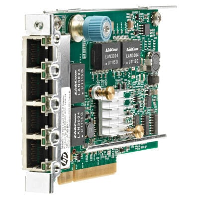 HPE 629135-B22 - Internal - Wired - PCI Express - Ethernet / WLAN - 1000 Mbit/s - Aluminium - Green