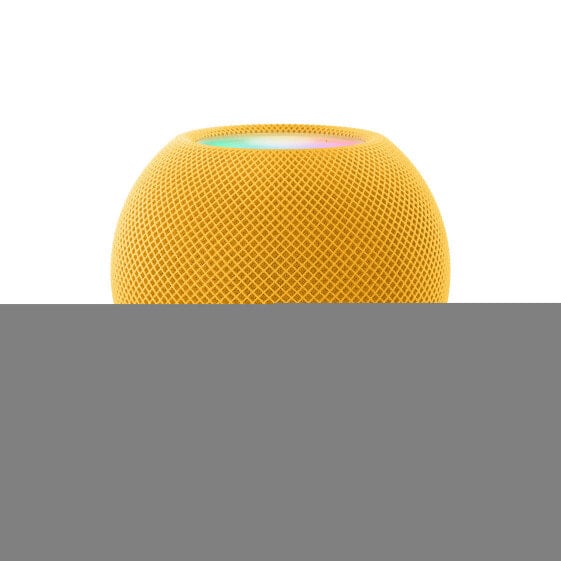 Акустика и колонки Apple HomePod mini - Apple Siri - круглая - желтая - полноценный диапазон - сенсорное управление - Apple Music - TuneIn