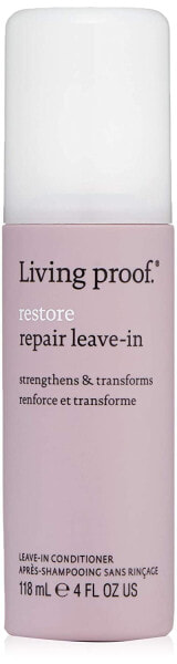 Living Proof Restore Repair Leave-In| Pflegender Leave-In Conditioner für trockenes, geschädigtes Haar | Gegen Haarschäden, für gesundes Haar| Cruelty Free, ohne Parabene, Silikone, Sulfate | 118ml