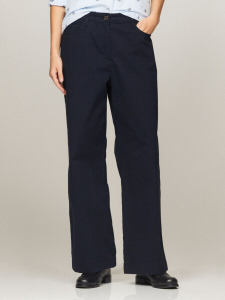 1985 Brushed Cotton Wide-Leg Pant