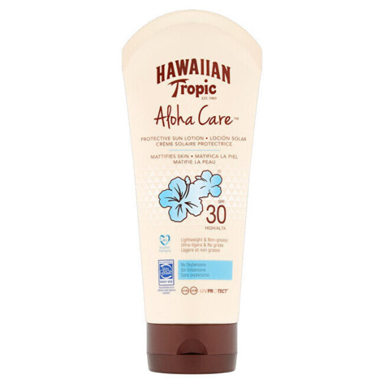 SPF 30 Aloha Care (Protective Sun Lotion Mattifies Skin) 180 ml