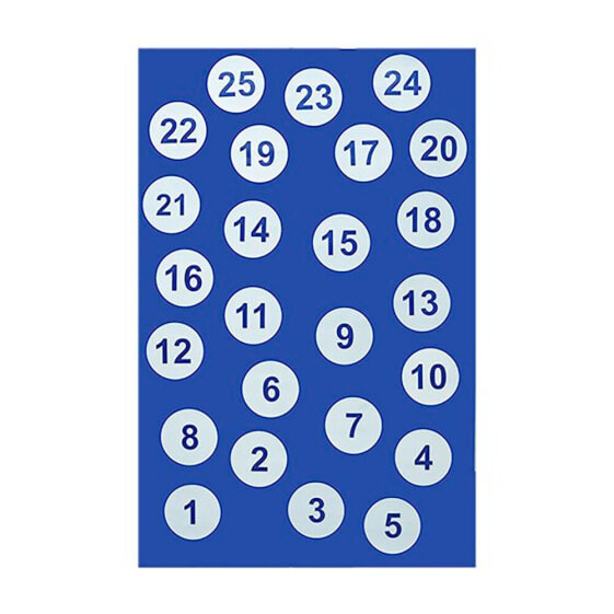 SOFTEE Pasos Numbers Carpet