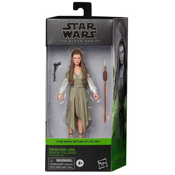STAR WARS Return Of The Jedi Princess Leia Ewok Village Black Series Figure