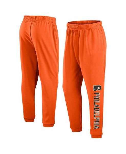 Men's Orange Philadelphia Flyers Chop Block Fleece Sweatpants