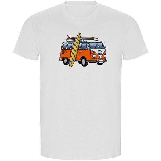KRUSKIS Surf Hippie Van Surf ECO short sleeve T-shirt