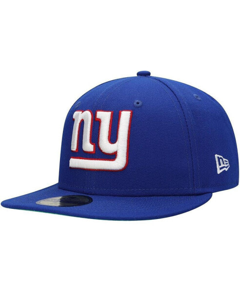 Головной убор мужской New Era Royal New York Giants в молодом цитрусовом стиле 59FIFTY.