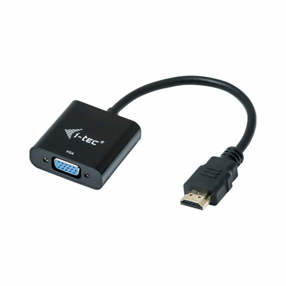 Адаптер HDMI—VGA i-Tec HDMI2VGAADA Чёрный 15 cm