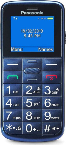 Мобильный телефон Panasonic KX-TU110 Dual SIM Синий