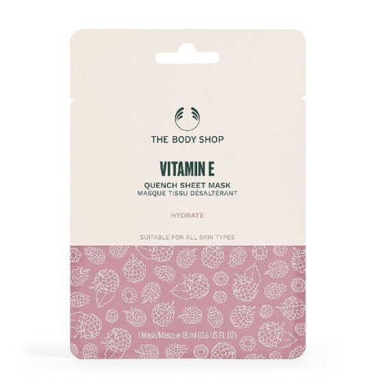 Маска для лица увлажняющая Vitamin E (Quench Sheet Mask) от The Body Shop 18 мл