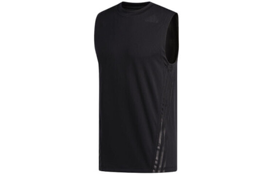 Футболка мужская Adidas FL4317 черная Trendy Clothing Vest