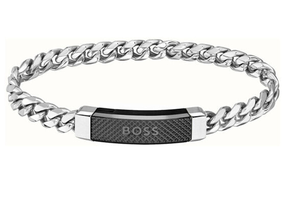 Fashionable men´s bicolor bracelet Bennett 1580260