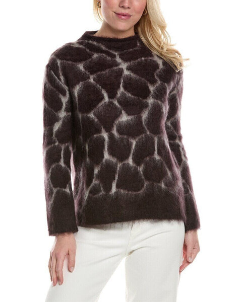 S Maxmara Giraffa Mohair & Wool-Blend Sweater Women's